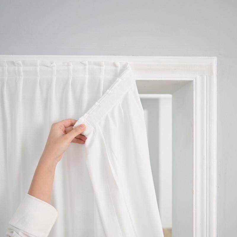 魔术贴自粘式门帘隔断免打孔柜子橱柜衣柜帘子防尘遮挡杂物衣帽间,居家布艺,门帘,淘宝优惠券,粉丝福利购,淘宝优惠卷