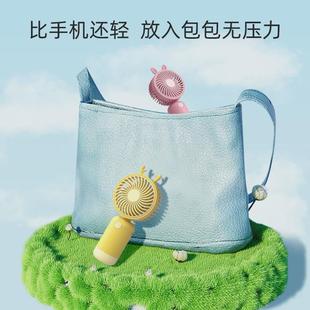 迷你手表小风扇卡通u可充电风扇创意大人学生儿童可 好货2025新款