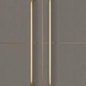 酒店玻璃大门拉手黑色不锈钢弯管商铺轻奢实木门把手金色对装