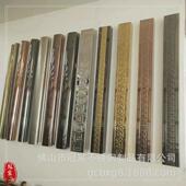 热销不锈钢直纹管 玻璃门拉手用管201防滑螺纹管