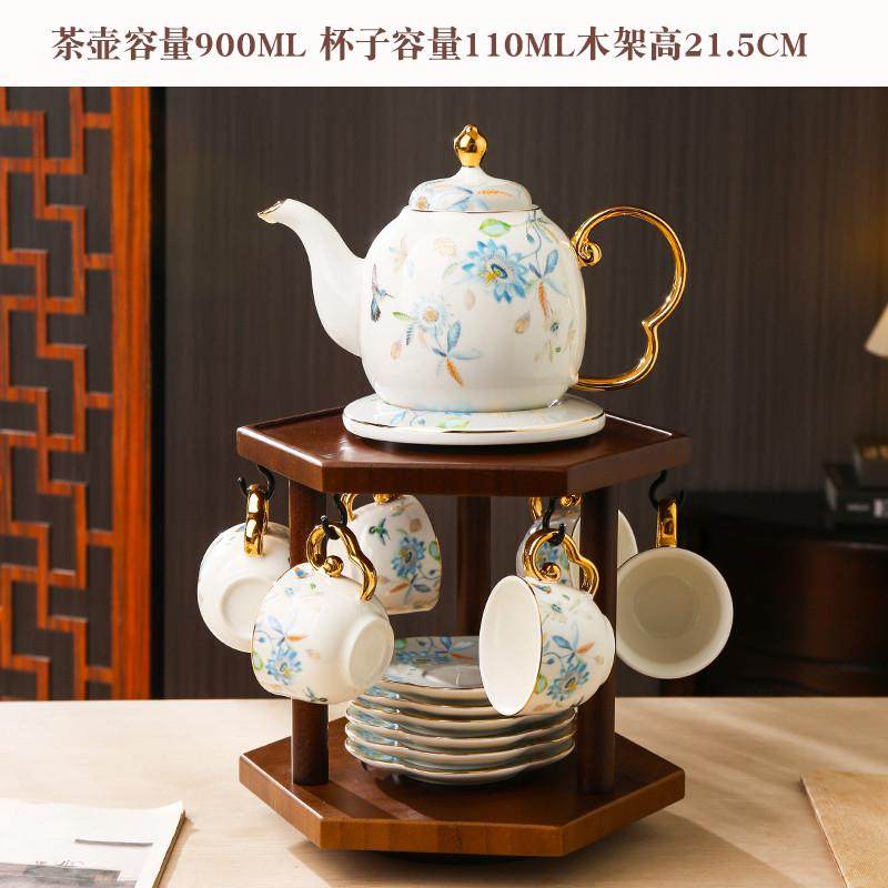 gju8轻奢陶瓷茶壶家用水杯茶杯待客杯子欧式茶具套装结婚陪嫁,餐饮具,玻璃杯,淘宝优惠券,粉丝福利购,淘宝优惠卷