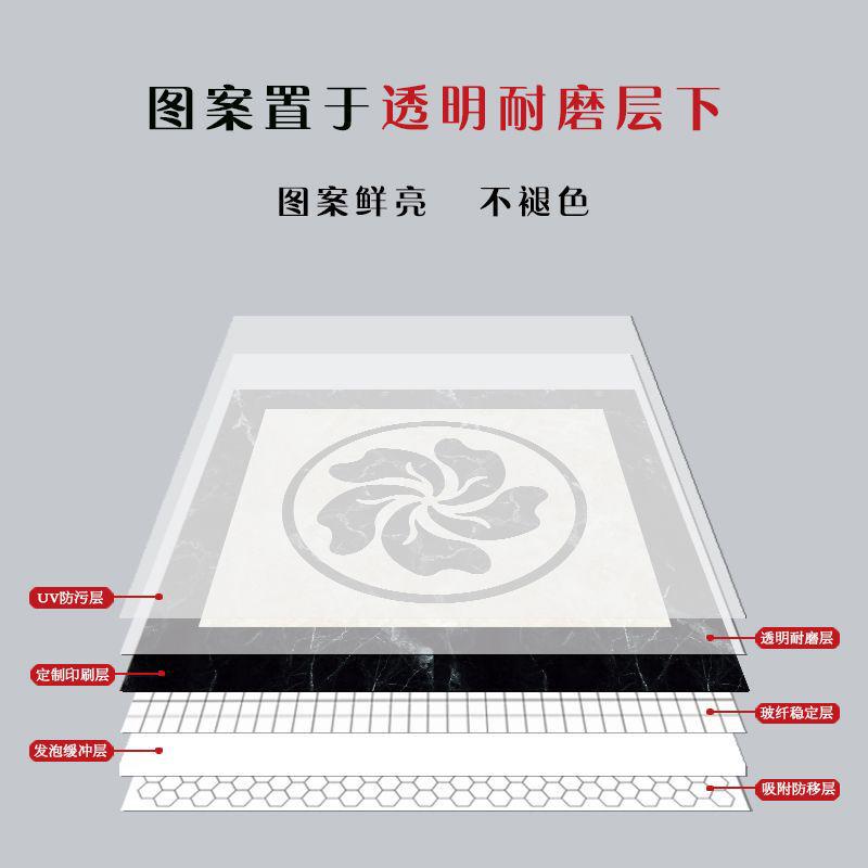 定制商场写字楼电梯地垫pvc塑胶地板室内商用地胶耐磨电梯地垫