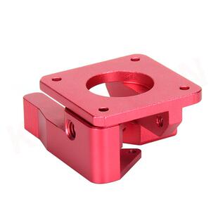 启庞3d配件cr-10s双滑轨双接头挤出挤出机高稳定红色1.75耗