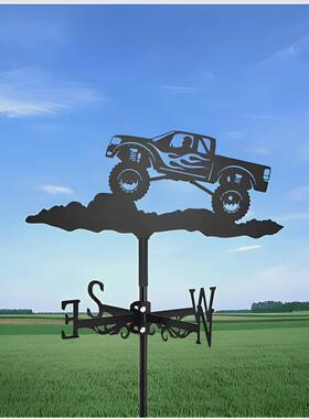 金属铁艺庭院屋顶花园风向标欧式工艺品户外农场装饰风向标指