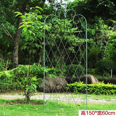 美式铁线莲爬藤花架庭院网格屏风蔷薇支架欧式户外铁艺园艺
