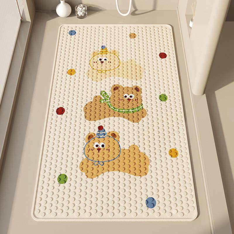 浴室防滑垫卫生间厕所淋浴房防水防摔地垫宝宝儿童洗澡垫子踩脚垫,居家布艺,桌布,淘宝优惠券,粉丝福利购,淘宝优惠卷
