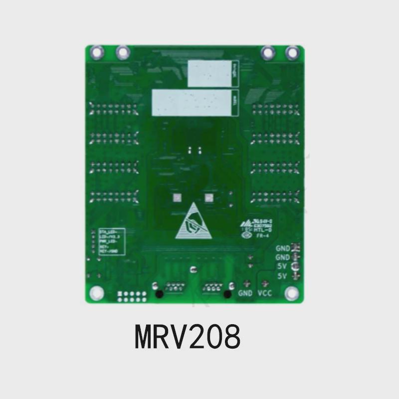 诺瓦mrv208控制系统8接收16p排线口支持32扫的led显示屏全彩个卡