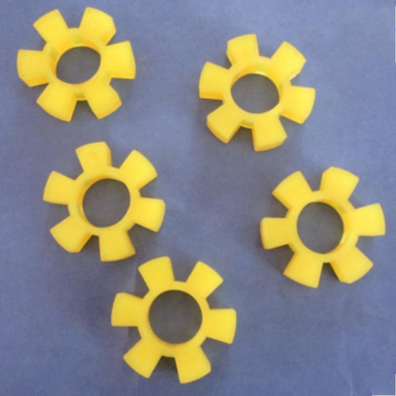 梅花垫弹性垫各种联轴器缓冲垫聚氨酯梅花垫非标制品