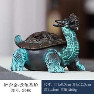狻猊香炉香炉古铜狻猊盘香炉家居卧室熏香批发