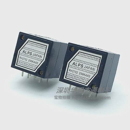 发烧级ALPS电阻步进式双联音量电位器RH2702-250KA 指数型