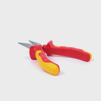 力锐固lrg10016绝缘规格尖嘴钳：6寸150mm