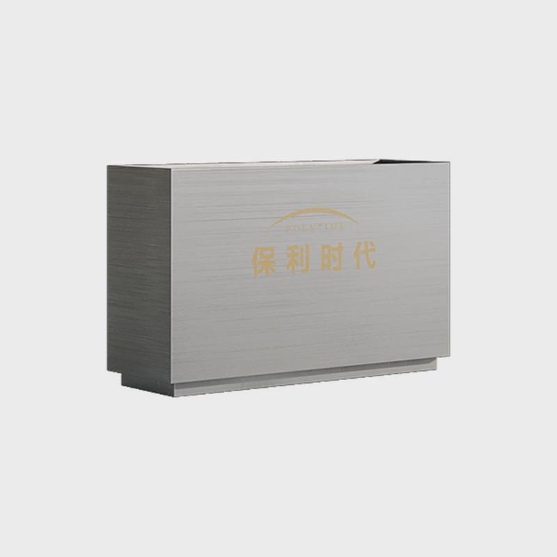 户外不锈钢花箱组合广场隔断外摆金属景观花池花坛商业街花槽树池