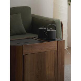 黑胡桃木实木茶桌阳台泡茶桌家用茶水桌新中式茶台高级感奢茶座