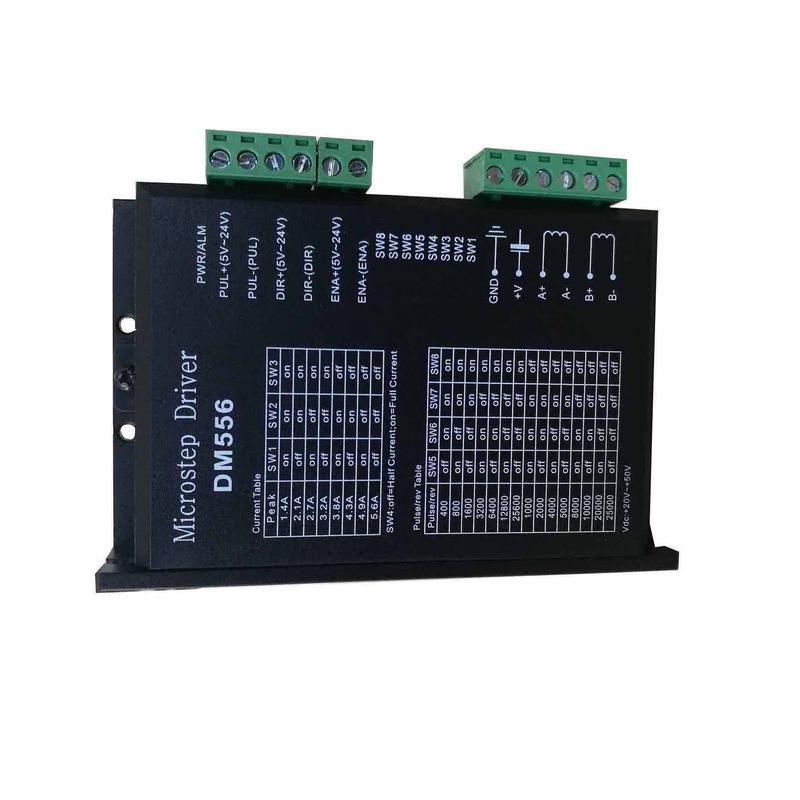 热销二相步进电机驱动器DM5565.6A128细分DC20-50V直流电压