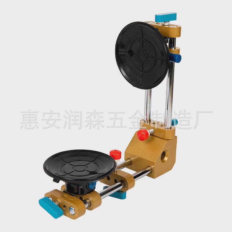石材台面安装90工具直角拼缝拉紧器大理石瓷砖无缝拼接真空吸盘度