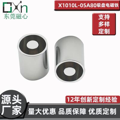 厂销吸盘柜锁电磁锁零件x1010l微型智能电磁铁dc5v定制吸合制动