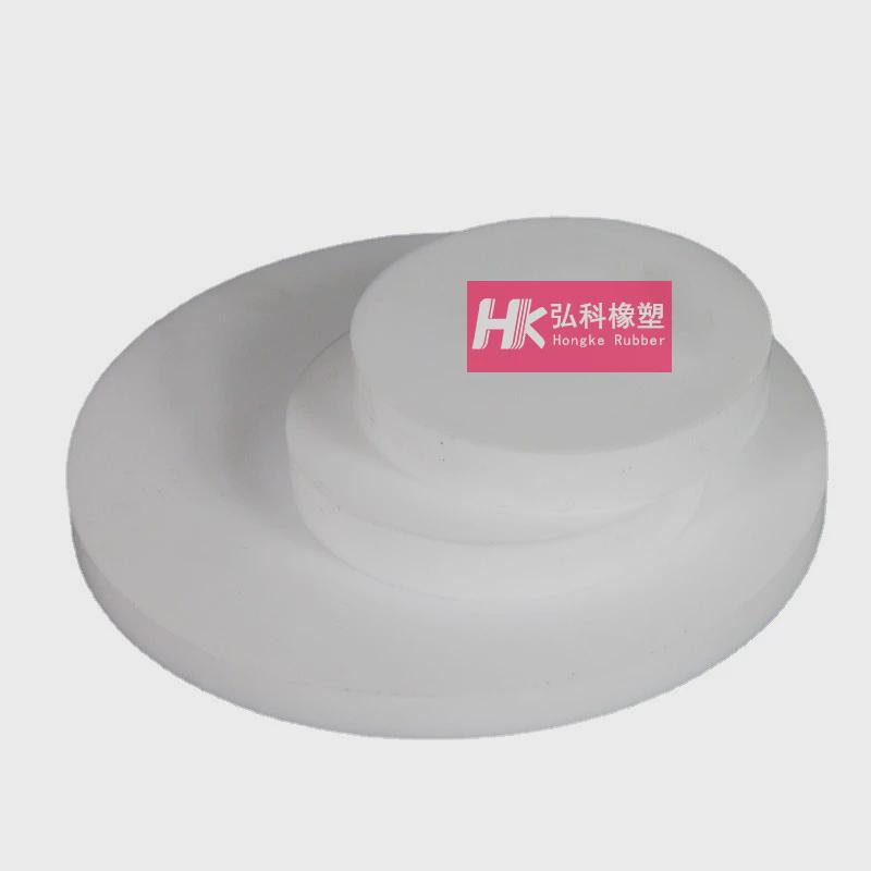 供应聚四氟乙烯模压圆板耐高温切割四氟圆板ptfe特铁氟龙圆板