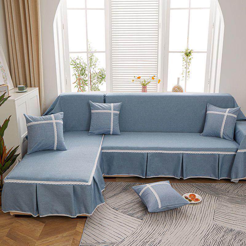 通用型沙发套罩布全包万能整张组合沙发巾全盖套装防尘罩贵妃榻罩