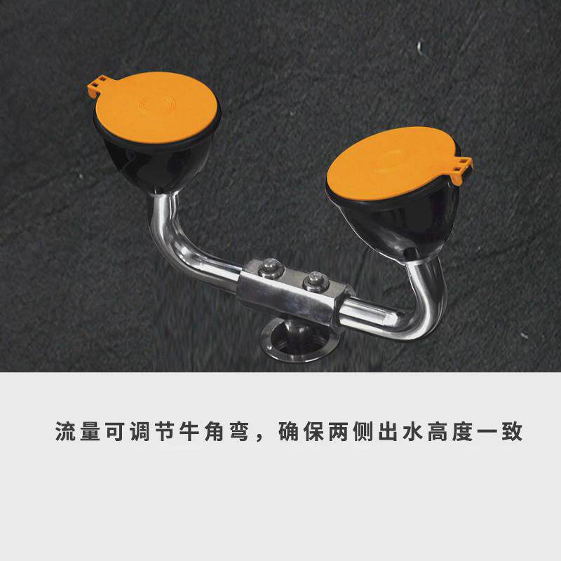 博化自动排空防冻304不锈钢洗眼器复合式应急冲淋化工厂工业用
