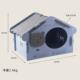 猫窝封闭式 通用猫咪窝房子别墅小型犬狗窝毛毡猫窝可DIY拼接 四季