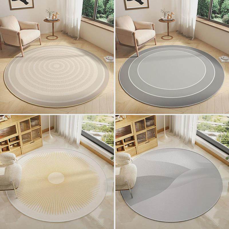圆形地毯2024新款高级感客厅茶几垫子卧室书房电脑椅子垫转椅地垫,居家布艺,转椅地垫,淘宝优惠券,粉丝福利购,淘宝优惠卷