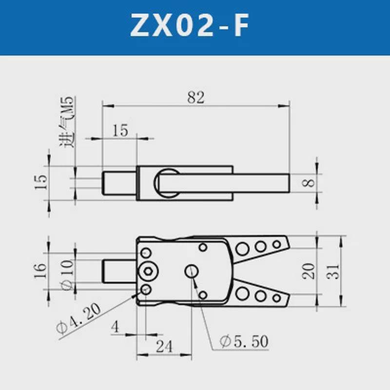 机械手夹具zx02-f水口夹具mvs夹具气动夹塑料水口专用夹具,五金/工具,气动工具配件,淘宝优惠券,粉丝福利购,淘宝优惠卷