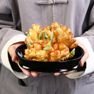 一统江山摆件家居装饰创意手工客厅办公室茶桌面摆设茶宠可养变色