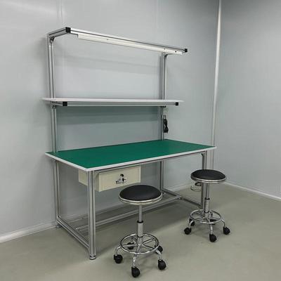 定制防静电工作台铝合金桌流水线操作台维修装配打包实验工厂车间