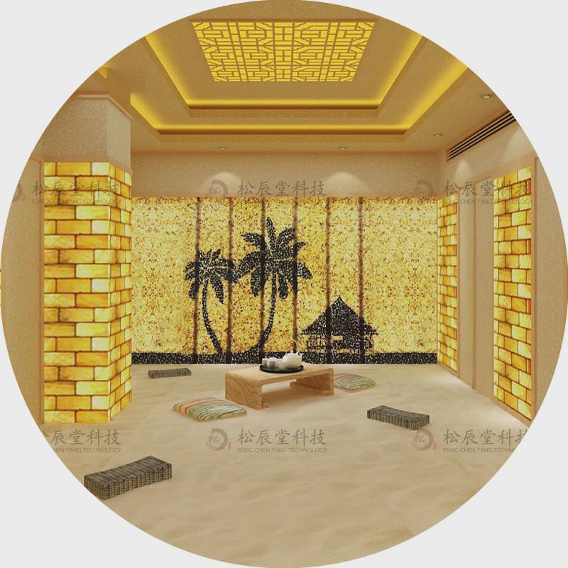 松辰堂汗蒸房房装修蒸盐承建包工包料包设计全国上门设备安装厂家