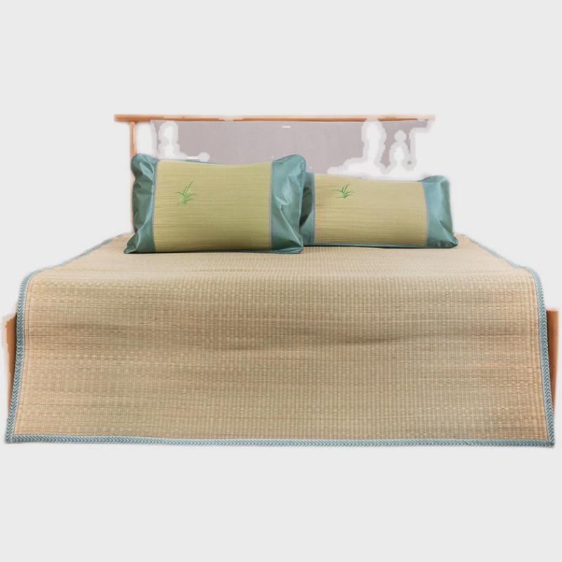 0wyv老式夏季草席1.8双人床学生1.5m席子芦苇席老式床席凉席1.0草