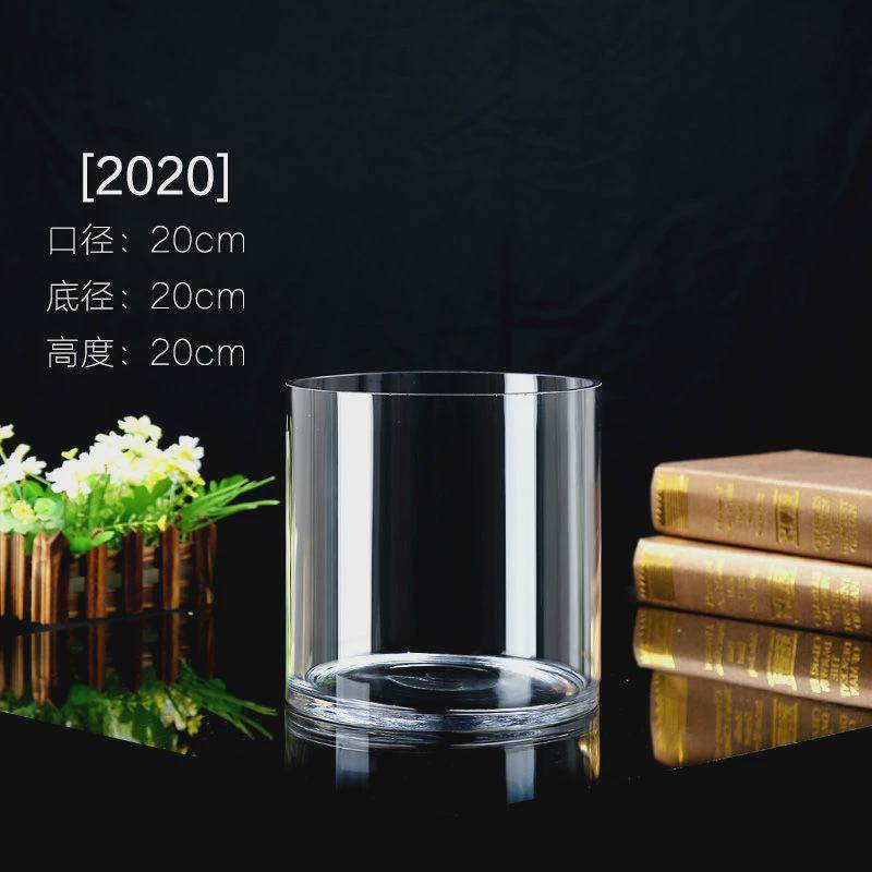 圆柱鱼缸水培加厚圆形玻璃直筒客厅小型创意水培透明落地大号,宠物/宠物食品及用品,桌面缸,淘宝优惠券,粉丝福利购,淘宝优惠卷