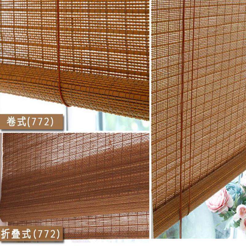 高档竹帘通风隔热竹卷帘卷帘竹帘竹窗帘厂家直销送帘头配件