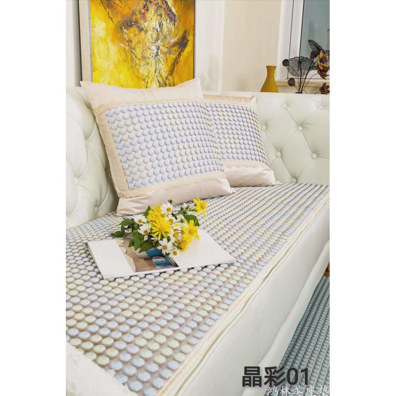 A947夏天椅垫陶瓷座垫夏季凉席坐垫贵妃欧式沙发垫订做凉爽