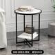 边几客厅置物架铁艺沙发边柜小圆桌小茶几小桌子玻璃茶几轻奢角几