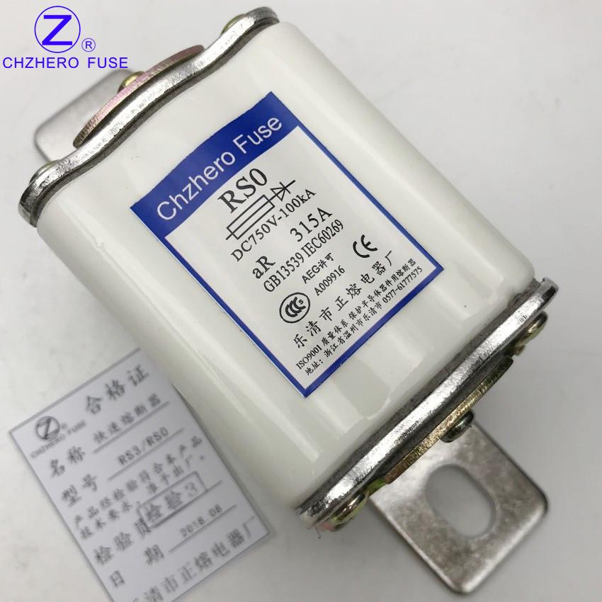 热销正熔RS3/RSO/RS0-DC750V/100A120A125A150A160A快速熔断器