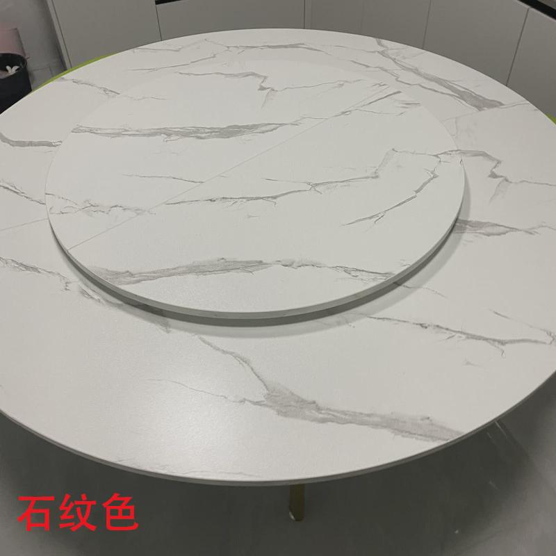 进新房请客四折大圆桌面实用好收藏家里餐桌变成一张拼接叠新款