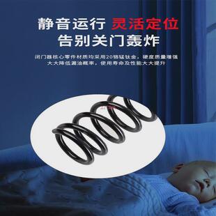 无框玻璃门闭门器安装夹免打孔玻璃门夹自动液压缓冲静音闭门器