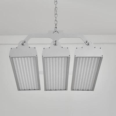 防炫目室内球馆灯仓库灯led厂房车间吊杆吊灯照明羽毛球馆专用灯