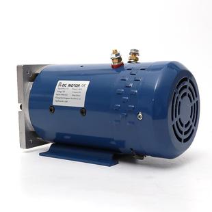 厂家供应60v72v1.3kw直流电机动力单元 电机铜线机芯油泵电机