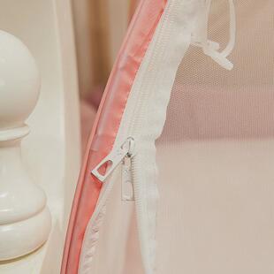 2u8k免安装子母床蚊帐1.2m1.5米儿童上铺蒙古包1m下铺135cm全底可