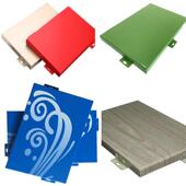 氟碳漆铝单板供应商门头黑灰色挂幕墙喷涂外墙干冲孔户外氟碳铝板