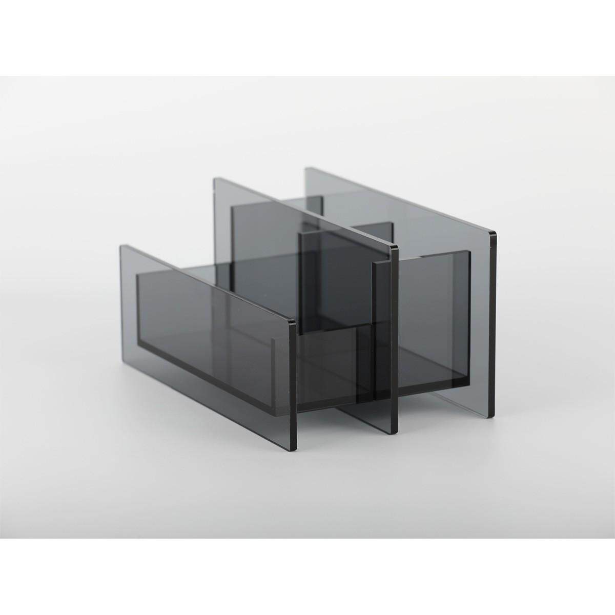 电视空调遥控器亚克力收纳盒免打孔桌面置物架酒店客厅收纳盒