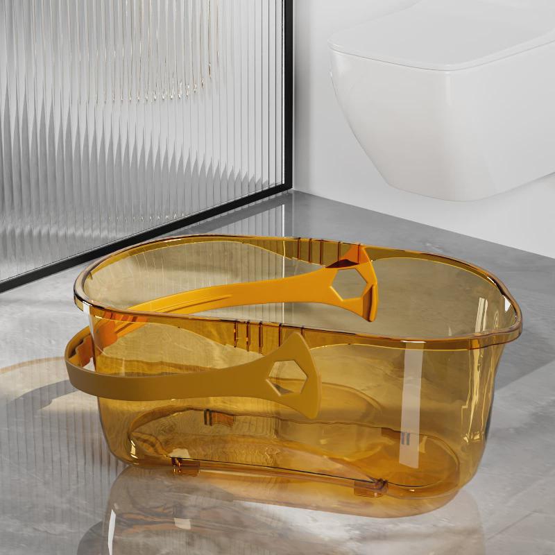 长方形拖把桶洗加大号平板拖布桶单桶拖地提桶塑料方桶家用墩新款