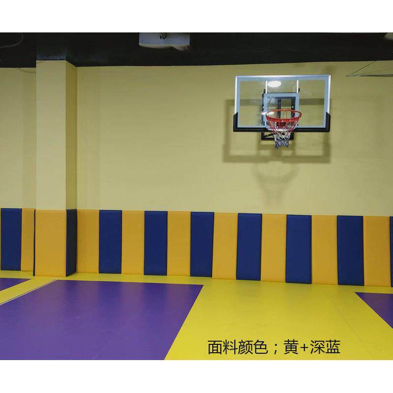 篮球馆软包体适能馆软包柱子软包自粘墙体软包防撞软包护墙板软包