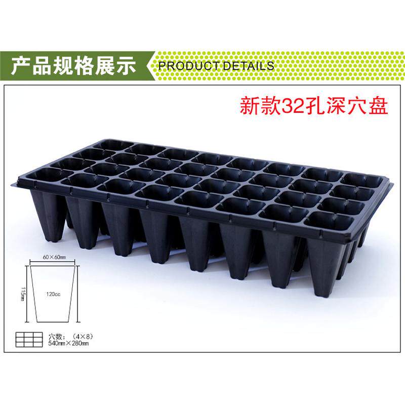 育苗器盘营养钵塑料育苗杯辣椒育苗盘多肉蔬菜草莓苗木育苗穴扦插