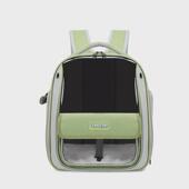 纯色外出包便携透气宠物包多功能大容量双肩包可折叠便携猫包猫袋