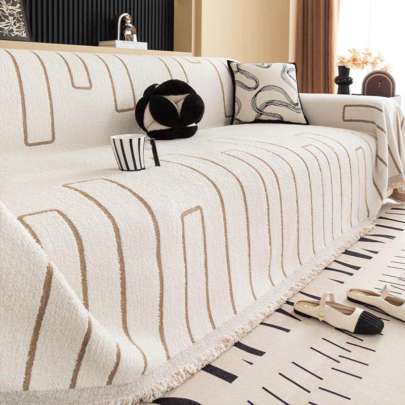 舒棉绒万能秋冬季沙发盖巾全包沙发盖布套罩2025新款防猫抓坐垫子,居家布艺,沙发垫,淘宝优惠券,粉丝福利购,淘宝优惠卷