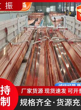 t2紫铜排矩形铜母线tmy200x20镀锡铜排60x60/80x80紫铜条紫铜方棒