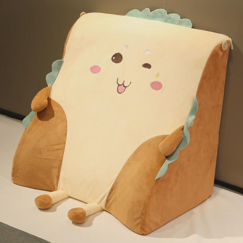 I9AT床头大靠背记忆棉床靠垫软包沙发看书靠枕宿舍枕头腰枕床上腰