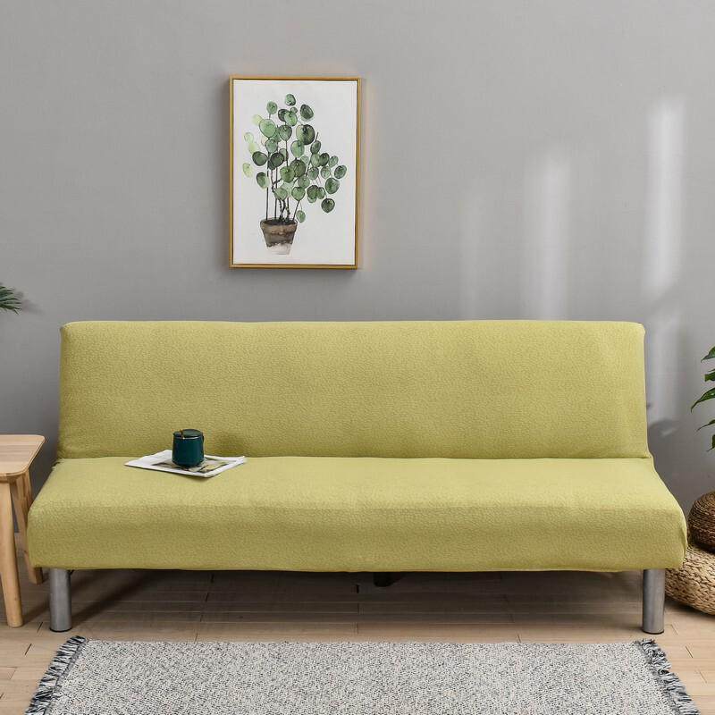 床罩泡泡纱防水沙发套全包罩弹力纯色懒人沙发扶手折叠两用型